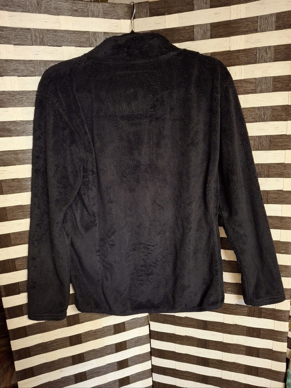 Vintage Y2K Ohio State Buckeyes Fleece Black Quarter Zip Pullover Size Medium - Picture 5 of 16